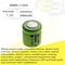 Exell Battery 1/3AA  1.2V Flat top Rechargeable Battery for DIY, FRS, Keypads, Alarms EBC-504-0 - alternate 7